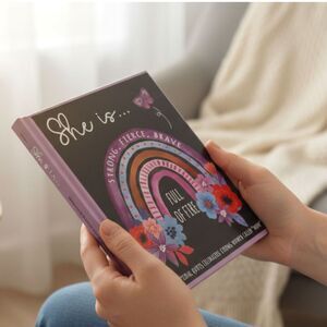NEW Gift Book for Mom She is Strong, Fierce & Brave w/ Inspirational Quotes